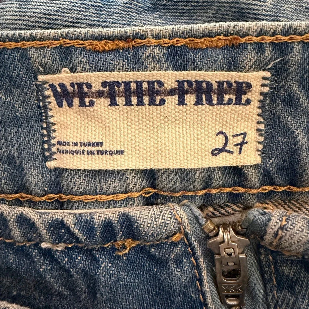 Free People We The Free Prince Street Denim Shorts Size 27 - Picture 5 of 5